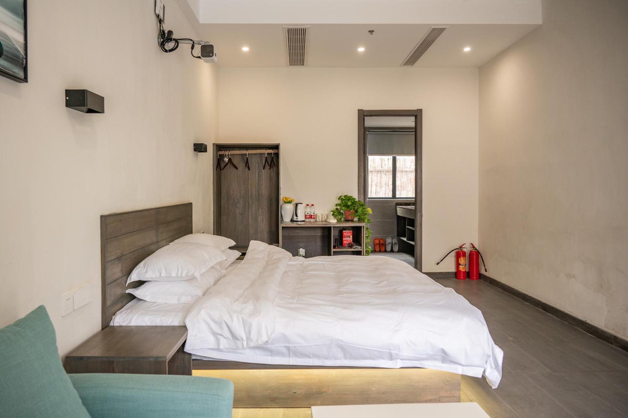 Tingjian Musu Private Soup Design Homestay - South Gate Of Wuzhen Xizha Scenic Area Tongxiang 외부 사진
