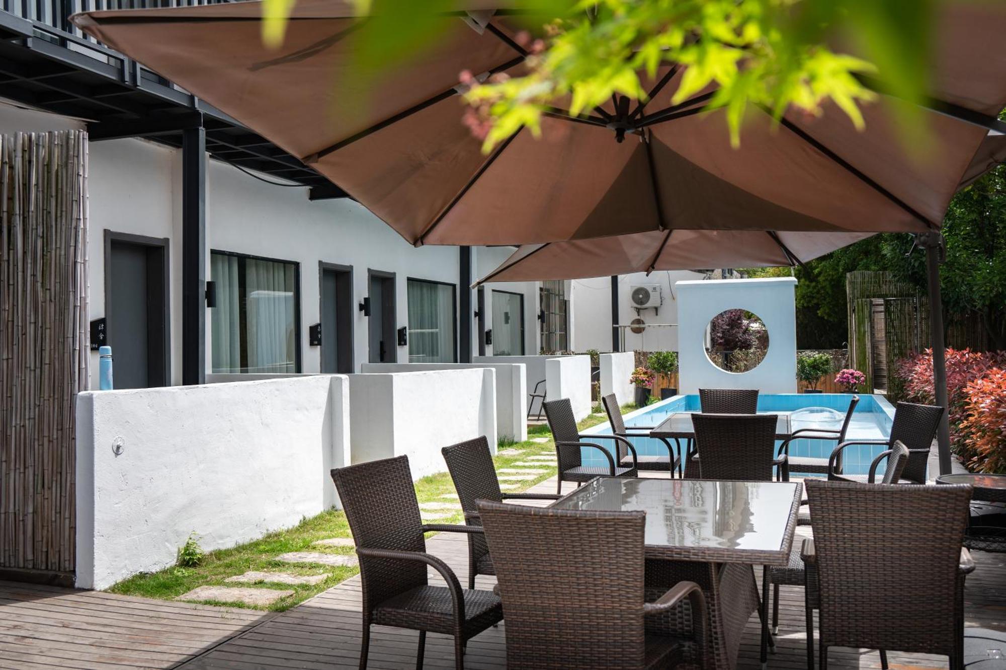Tingjian Musu Private Soup Design Homestay - South Gate Of Wuzhen Xizha Scenic Area Tongxiang 외부 사진