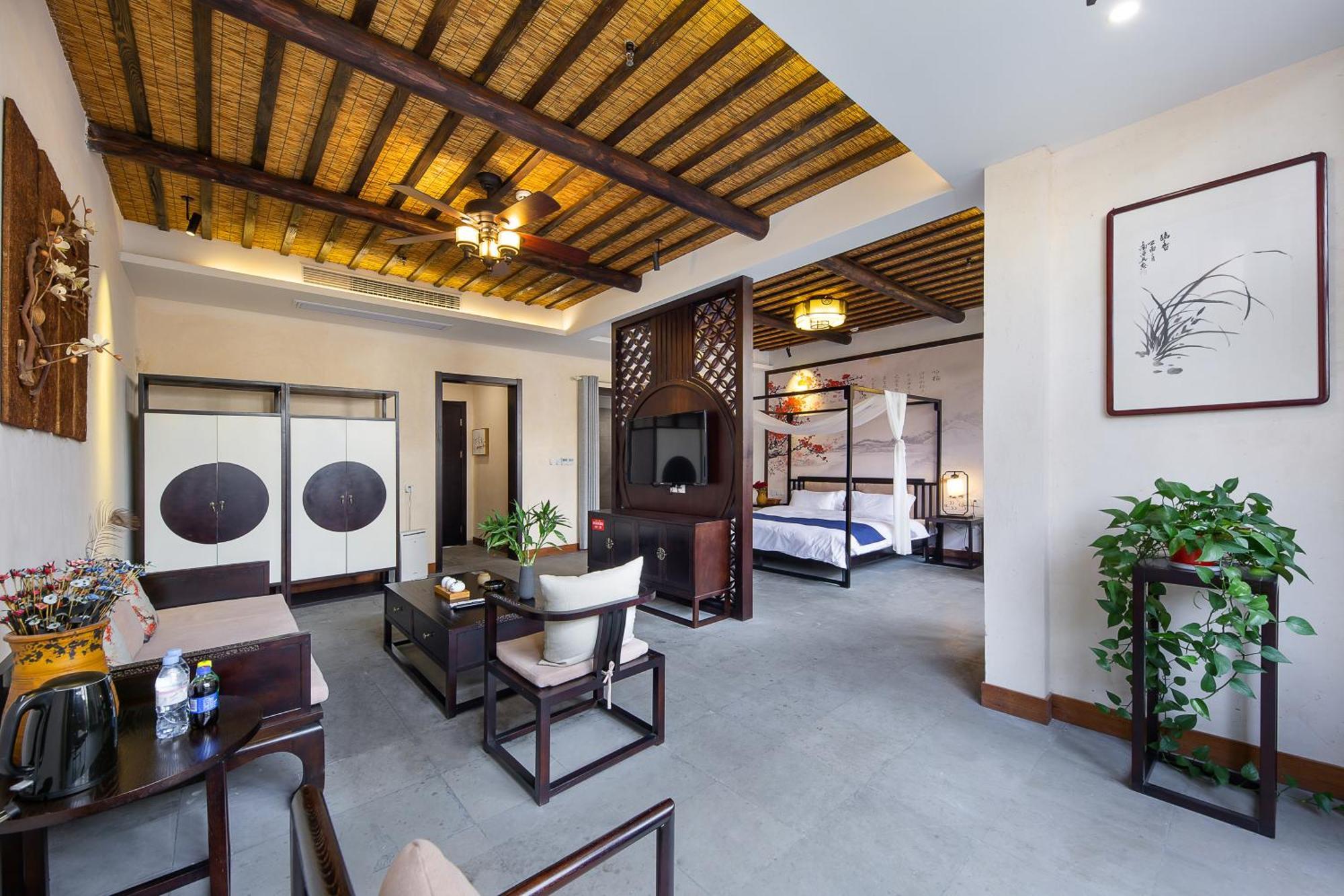 Tingjian Musu Private Soup Design Homestay - South Gate Of Wuzhen Xizha Scenic Area Tongxiang 외부 사진