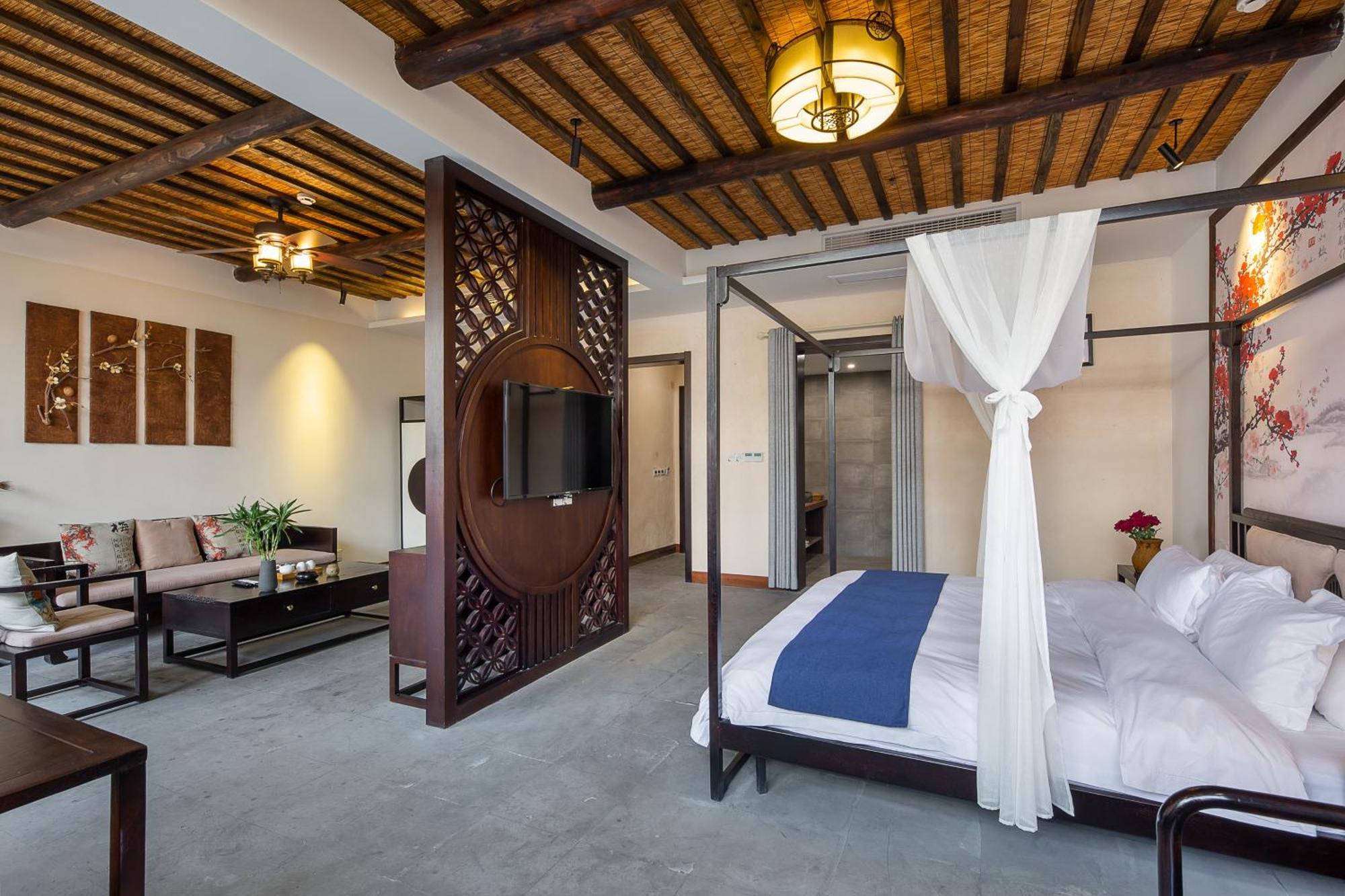 Tingjian Musu Private Soup Design Homestay - South Gate Of Wuzhen Xizha Scenic Area Tongxiang 외부 사진