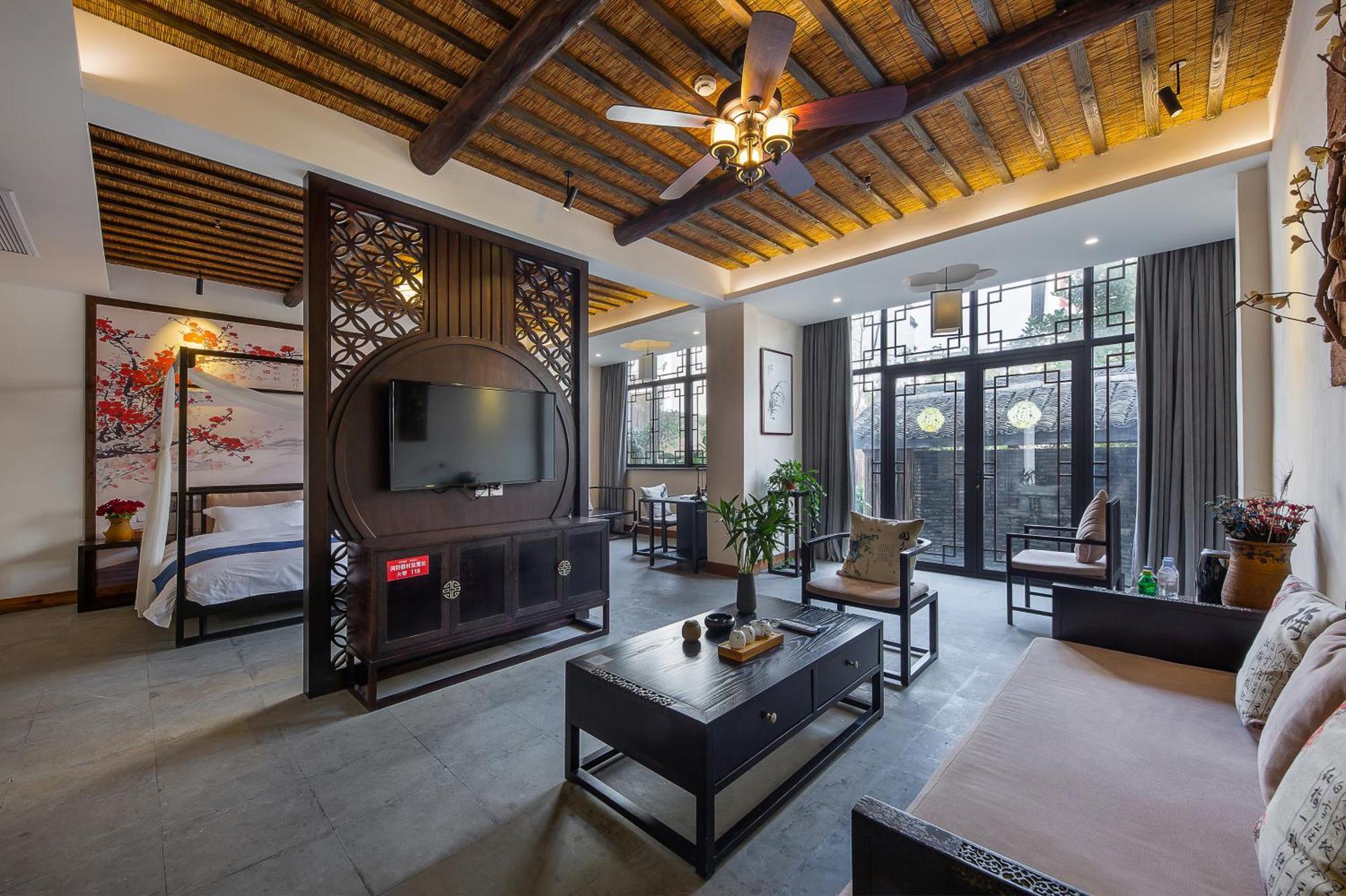 Tingjian Musu Private Soup Design Homestay - South Gate Of Wuzhen Xizha Scenic Area Tongxiang 외부 사진