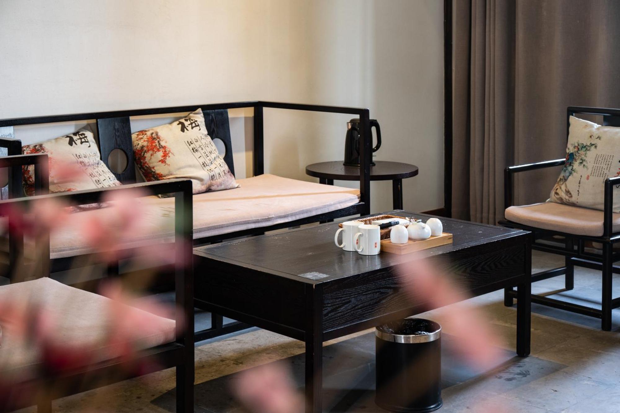 Tingjian Musu Private Soup Design Homestay - South Gate Of Wuzhen Xizha Scenic Area Tongxiang 외부 사진