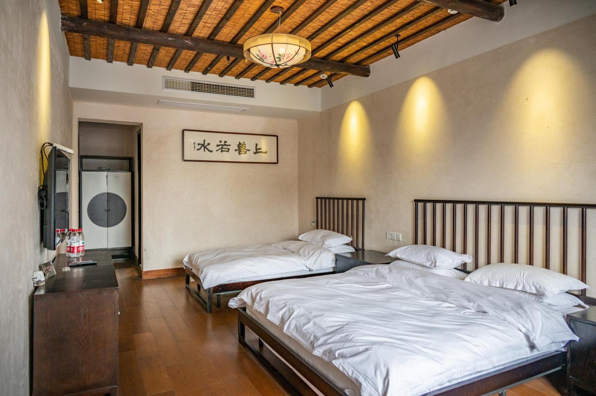 Tingjian Musu Private Soup Design Homestay - South Gate Of Wuzhen Xizha Scenic Area Tongxiang 외부 사진