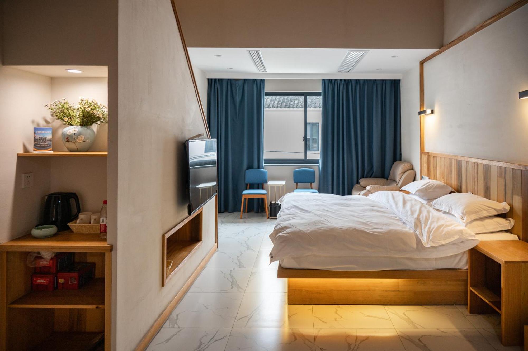 Tingjian Musu Private Soup Design Homestay - South Gate Of Wuzhen Xizha Scenic Area Tongxiang 외부 사진