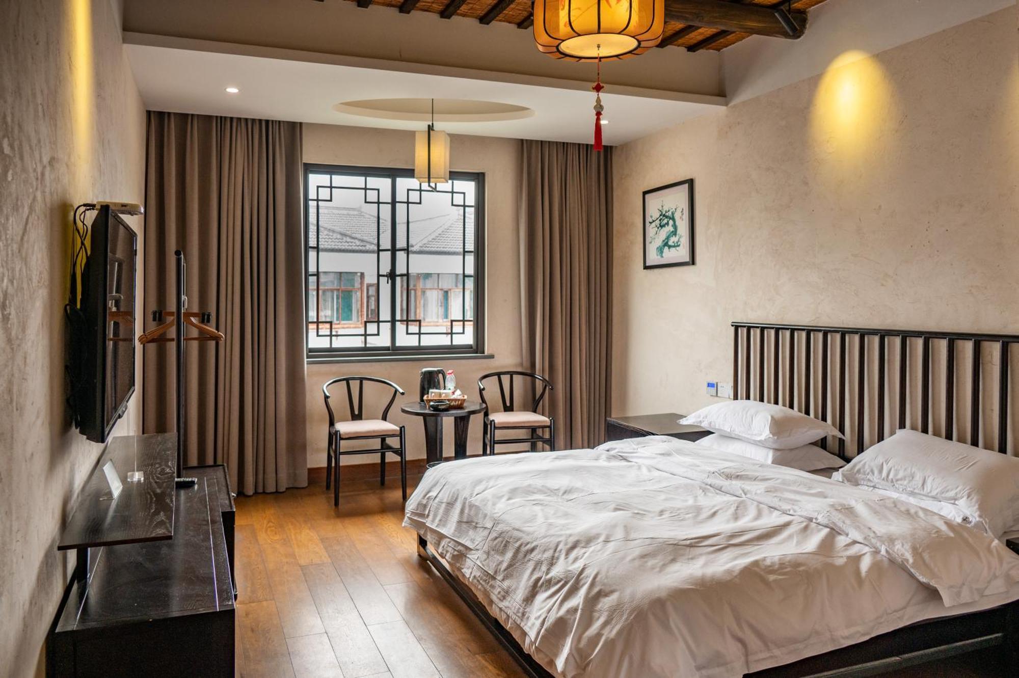 Tingjian Musu Private Soup Design Homestay - South Gate Of Wuzhen Xizha Scenic Area Tongxiang 외부 사진